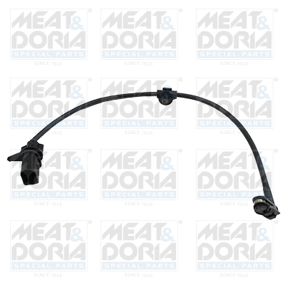 Warning Contact, brake pad wear
